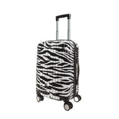 TRAVELWORLD - Maleta Cabina Carry On Valija de Mano Animal Print Cebra