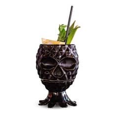 MOOR - Taza Tiki Dark 500 ML, Alto 16 cm