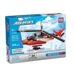 BRICTEK - AIRPORT HELICOPTER 3 IN 1 21520 265PCS