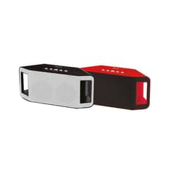 DBLUE - Parlante Bluetooth Portatil DBS110 Rojo/Negro - Crazygames
