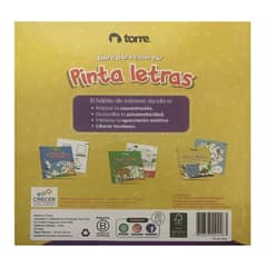 TORRE - Pinta Letras - Libro Para Colorear -