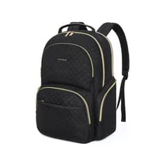 BAGSMART - - Mochila de Viaje Acolchada para Laptop de 173 - Negro