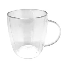 GLASSO - Tazon Vidrio Doble Pared 470ml Liquidos