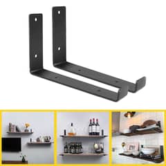 AIZO - 30CM Escuadras Inoxidable Para Repisa De 30cm 2 Piezas