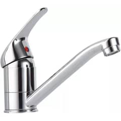 GENERICO - Llave Grifo Monomando para Lavamanos Metálica