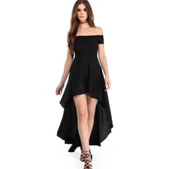 GENERICO - VESTIDO DE FIESTA MATRIMONIO - COLA LARGA