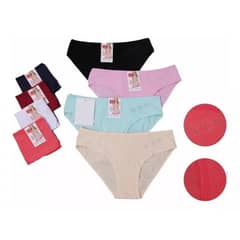 EVERSO - Pack 12 Calzones De Algodón De Mujer Lola Cintura Baja.