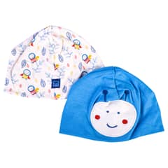 PILLIN - Set 2 Pzas Gorro Bebé Niño Multicolor