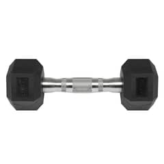 ATLETIS - Mancuerna Hexagonal 2.5 Kg Negro
