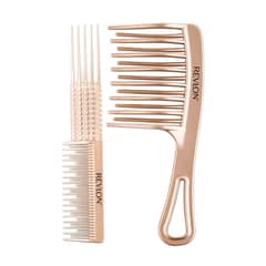 REVLON - Set De Peines Para Cabello Grueso Y Rizado Iónica Anti-Frizz