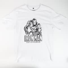 MARVEL - Polera Hombre YOU Iron Man Blanco