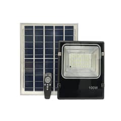 HB LEDS - Foco Proyector LED Solar Con Sensor 100W Luz Fría