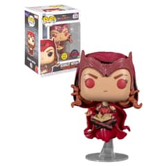 FUNKO - Pop Marvel: WandaVision-Bruja Escarlata Wanda Darkhold