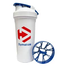DYMATIZE - SHAKER  - 700ML - BPA FREE - -  BLANCO