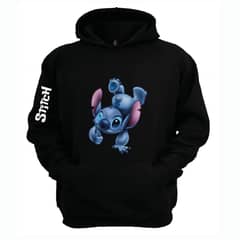 GENERICO - Polerón Capucha Stitch Lilo Y Stitch Animados NATURAL KING
