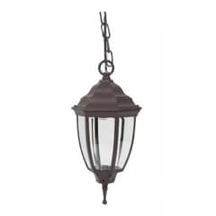GENERICO - Farol Colgante Clasico Exterior Negro