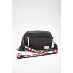 SOFI MARTIRE - Cartera Lali Cuero Negro