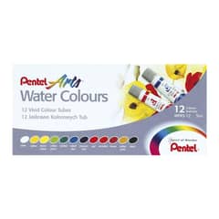 PENTEL - Estuche 12 Tubos Acuarela