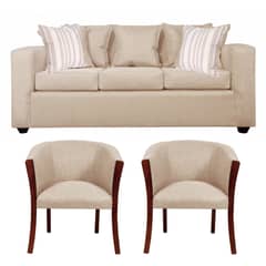 SITIAL HOME - Living Kabul 311 Sofa y Sillones tipo Sitial Color Beige