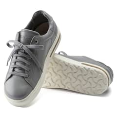 BIRKENSTOCK - Zapatillas Bend Smooth leather Gray