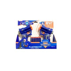 HOMEWELL - Pistolas de Dardos Soft Azules (2u)