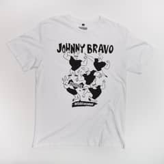 CARTOON NETWORK - Polera Hombre YOU Jonny Bravo Blanco