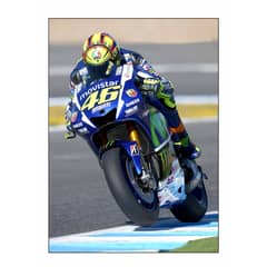 GENERICO - Valentino Rossi cuadro 50 x 70 cm.