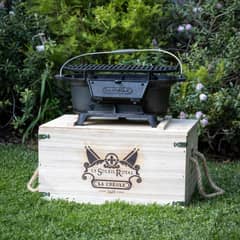 LA CREOLE - Parrilla de Sobremesa a Carbón Le Soleil Royal