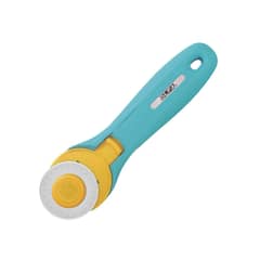 OLFA - CUCHILLO ROTATIVO PARA TELA AQUA COLOR 45 MM