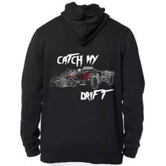 DEVOL COMPANY - Polerón Catch My Drift Negro Devol Logo Flowers…