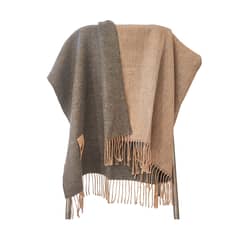ANANAY - Manta Tejida Alpaca Gris Home