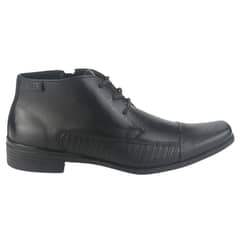 FERRACINI - Botin Hombre Cuero Negro 4363