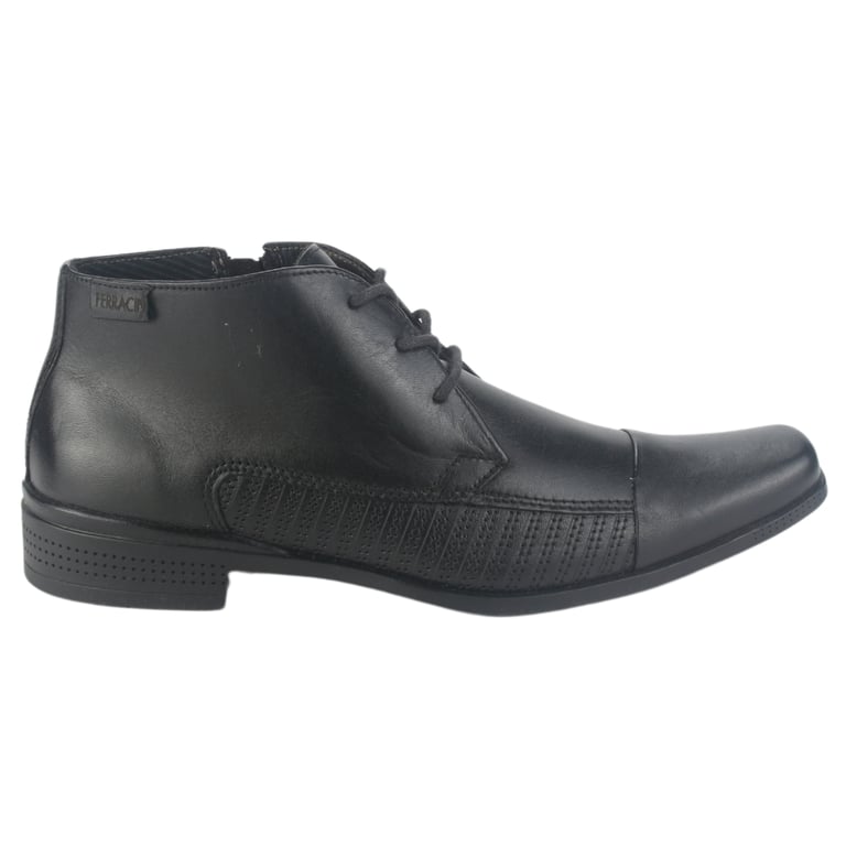 Botin Hombre Negro Casual 4363