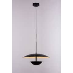 DISEÑO 3 - Lampara Colgar Eclipse Negra