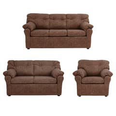 MUEBLES AMERICA - Living América 321 Cuero Auris Café