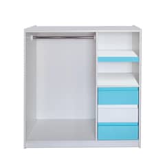 DECORACION CREATIVA - Mini Closet Minimal Celeste Blanco Montessori…