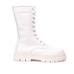 LANDAZURI - Bota Cuero Samurai Blanca