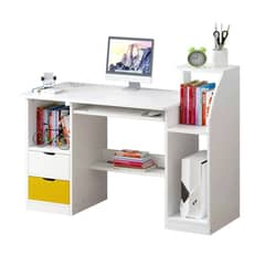 GENERICO - Escritorio para computador con gavetas blanco