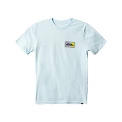 QUIKSILVER - Polera Wilder Days Niño Blue Grey