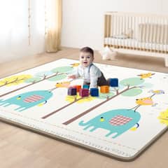 EVERSO - Alfombra Antigolpe Plegable Bebe 120x180cm Para NIÑA