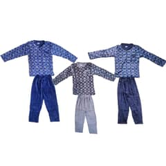 AGW - Pack 3 Pijamas Hombre Polar Largo Extra Suave