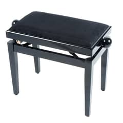 QUIKLOK - Banqueta para Piano Ajustable PB010BK -