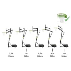 EXIT - Aro de Basquetbol Portatil Galaxy Clavados Toys 305 cm