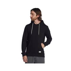 QUIKSILVER - Polerón Essentials Organic Solid Hombre Black