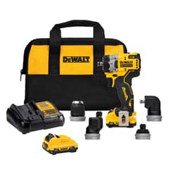 DEWALT - Kit Taladro/Atornillador 12V Multicabezal 5en1 XTREME™