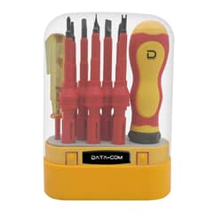 DATACOM - Set Atornillador Eléctrico 10 Piezas Pronobel