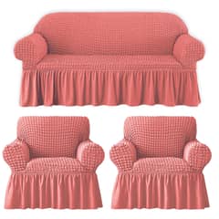 GENERICO - Fundas de sillón 311 Cobertores Forros Rosado