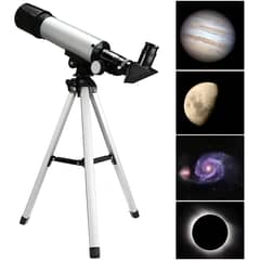 ACTUAL - Telescopio Astronómico Monocular Con Trípode Zoom 90x