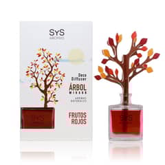 SYS - Ambientador difusor árbol frutos rojos 90 ml