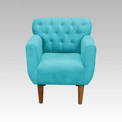 GENERICO - Sillón Estilo Capitoné Marbella - Turquesa